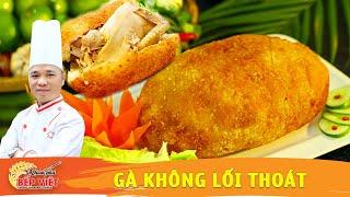 Cách làm GÀ KHÔNG LỐI THOÁT - GÀ BÓ XÔI chiên giòn ngon hết xẩy