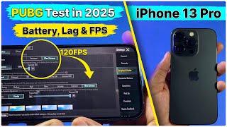 iPhone 13 Pro PUBG Test | Most Chipest iPhone For 120FPS - 13 Pro BGMI Test