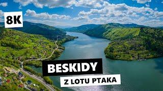 Beskidy z lotu ptaka w 8K | Babia Góra, Hala Rysianka, Żywiec, Beskid Żywiecki, Bielsko-Biała, MTB