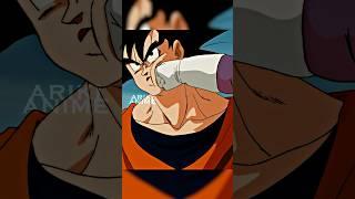 Goku Ignores Being Punched