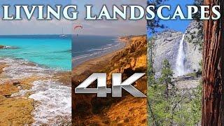 Living Landscapes in 4K | 4HRS of Pure Nature Relaxation™ Scenes UHD