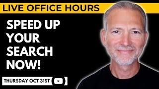 Speed Up Your Job Search NOW!  Live Office Hours with Andrew LaCivita