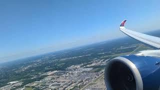 Delta Air Lines A350 Takeoff DTW - HND