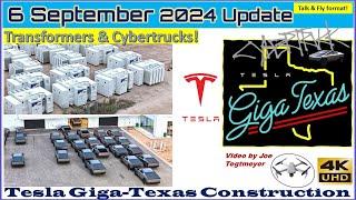 100+ Transformers, Lots of Cybertrucks & Castings & Busy EOL! 6 Sep 2024 Giga Texas Update (07:45AM)