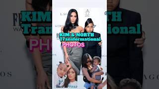 KIM Kardashian and North West Transformational Photos #trendingshorts #viral #shorts #kimkardashian