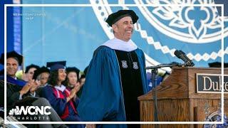 Dozens walk out of Duke commencement to protest Jerry Seinfeld speech