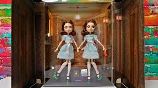 The Grady Twins Monster High Mattel Creations Skullector Dolls from The Shining