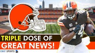 Cleveland Browns Just Got A TRIPLE DOSE Of Good News