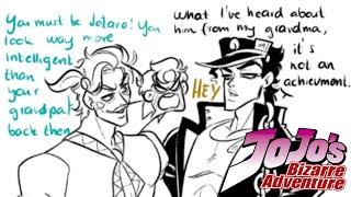 Caesar Meets The Stardust Crusaders (JOJO Comic Dub)