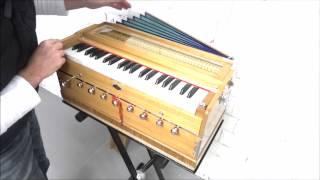 Vorführung schönes indisches Konzert Harmonium. Testen in Bochum NRW bei Traumkraft