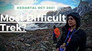 How difficult is KEDARTAL trek this OCTOBER 2021