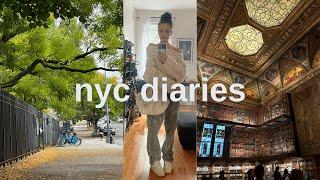 cozy fall days in nyc | libraries, lots of coffee, trader joe’s & more