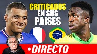  MBAPPÉ Y VINICIUS CRITICADOS EN SUS PAÍSES | REAL MADRID, BARCELONA...