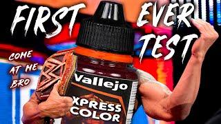 The FIRST REAL ALTERNATIVE to Contrast Paints - VALLEJO XPRESS COLOR First Impressions