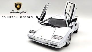 Unboxing | Welly 1:24 Lamborghini Countach 5000 S White Diecast Metal Model #lamborghini #welly