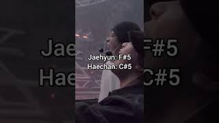 jaehyun & haechan attempting doyoung ultimate high note #nct #nct127 #haechan #jaehyun #doyoung