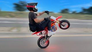 (18+) Insane 60mph Walmart Stunt Bike // OFFICIAL Test & Review