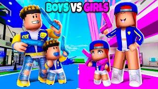 I Created a BOYS vs GIRLS BROOKHAVEN! (House Battle)