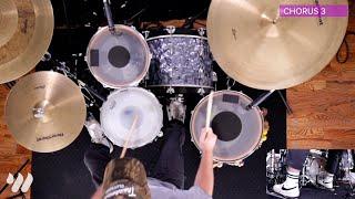 The Blood - Bethel Music, David Funk - Drum Tutorial