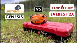 JetBoil Genesis vs. Camp Chef Everest 2X | Camp Stove review | Camping | Backpacking Meals | Recipes