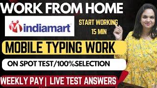 Part Time job|Work From Home|Work From Home Jobs|12th Pass|Online jobs