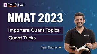 NMAT 2023: Important NMAT Quant Topics | NMAT 2023 Preparation | NMAT Exam