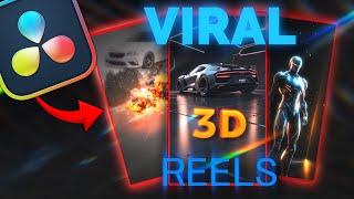 All the Basics you Need to create Viral 3D Reels in DaVinci Resolve!