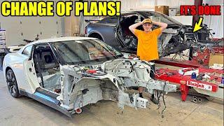 Rebuilding A Wrecked 2024 Nissan GTR (Part 4)