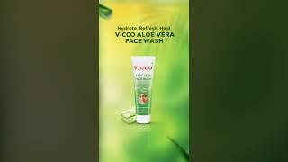 Stay fresh all summer long with Vicco Aloe Vera Face Wash. #vicco #viccolabs