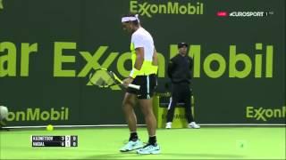 Rafael Nadal vs Andrey Kuznetsov FULL MATCH ᴴᴰ DOHA 2016 PART 2