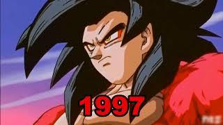 Evolution of Goku Ssj4 1997-2018
