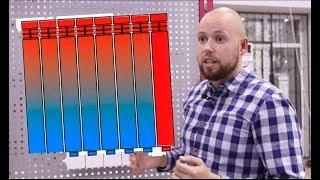 Схемы подключения радиаторов отопления.