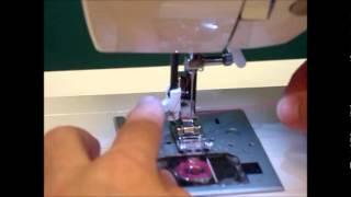 How to use the Automatic Needle Threader on a Singer Confidence Sewing Machine