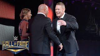 Kurt Angle is welcomed home to WWE by John Cena: WWE Hall of Fame 2017 (WWE Network Exclusive)