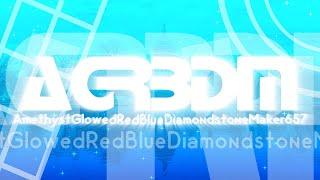 AmethystGlowedRedBlueDiamondstoneMaker657 "Airliner 1.5" Logo (11.11.2021/Multi-Sided)
