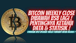 BITCOIN TURUN EFEK REJECTED OLEH AREA SANGAT PENTING ! UPDATE CRYPTO & ETHEREUM UPGRADE NEWS !