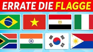  Errate das Land anhand der Flagge  | Weltflaggen Quiz 