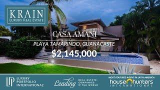 Touring a Luxury Oceanview $2,145,000 Home + 3 Guest Homes in Costa Rica