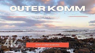 Post-Storm Tranquility at Kommetjie Beach | 4K Cape Town's Wild Atlantic Coastline