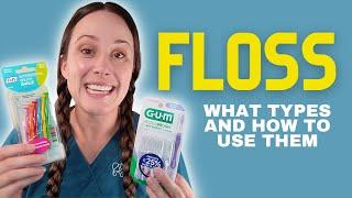 Dentist Shows How To Floss Properly - String, Picks, and Proxabrushes