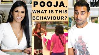 POOJA, WHAT IS THIS BEHAVIOUR? REACTION!! | Bigg Boss India
