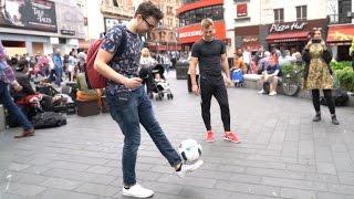 PUBLIC FREESTYLE FOOTBALL CHALLENGE!!!