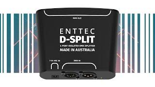 ENTTEC D-Split Opto Splitter:  An Update to a Classic