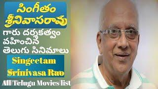 Director Singeetam Srinivasa Rao all Telugu movies list. Director Singeetam Srinivasa Rao movies .