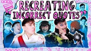 Recreating Sanders Sides INCORRECT QUOTES! - We Take Requests | Thomas Sanders & Friends