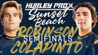 HEAT OF THE YEAR?! Jack Robinson vs Griffin Colapinto | Hurley Pro Sunset Beach 2023 - Semifinals