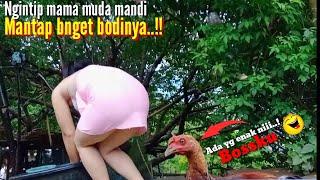 Bikin gak tahan | beginilah kalau mama muda lagi mandi bugil | ngintip mama muda mandi - KREN TV