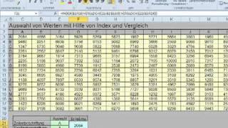 "INDEX()" und "VERGLEICH()" kombinieren - Episode 154