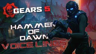 Gears 5 - Hammer Of Dawn Voice Lines (Carmine Family)