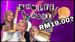 SHOPEE HAUL | SMALL ROOM DECOR (MAKEUP AREA) FROM BILIK STOR TO COZYROOM